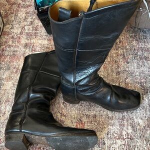 Men’s Handmade Black Leather Boots